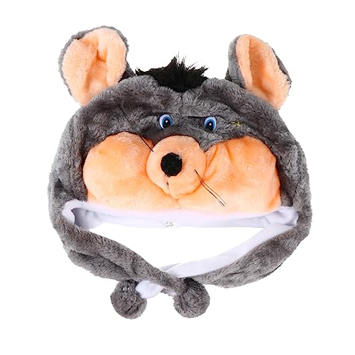 Cabilock 1 Stück Plüsch Tier Hut für Erwachsene Lustige Kostüm Hüte mit Tierischen Designs Foto für Karneval und Partys und Bequem aus Plüsch Cabilock 1 Stück Plüsch Tier Hut für Erwachsene Lustige Kostüm Hüte mit Tierischen Designs Foto für Karneval und Partys und Bequem aus Plüsch von Cabilock