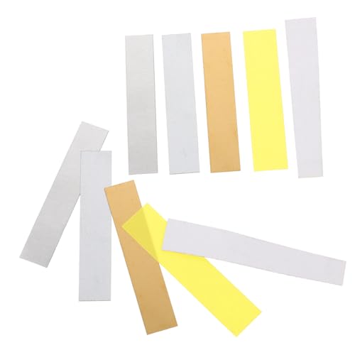Cabilock 10 Stk. leitfähiges Material kleiner Elektrodenstreifen zum Plattieren kleiner Elektrodenstreifen für Experimente Metallelektrodenstreifen Kunststoff Cabilock 10 Stk. leitfähiges Material kleiner Elektrodenstreifen zum Plattieren kleiner Elektrodenstreifen für Experimente Metallelektrodenstreifen Kunststoff von Cabilock