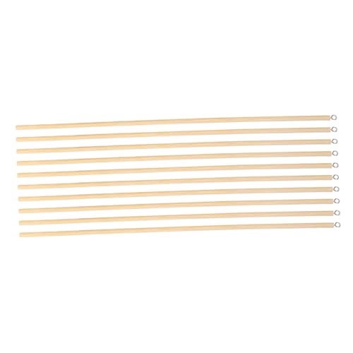 Cabilock 10 Stück Bambusstäbe Marionettengriff Holzstab Zubehör für Chinesisches Schattenspiel Puppenspiel Theater Requisite DIY Handwerksmaterial Cabilock 10 Stück Bambusstäbe Marionettengriff Holzstab Zubehör für Chinesisches Schattenspiel Puppenspiel Theater Requisite DIY Handwerksmaterial von Cabilock