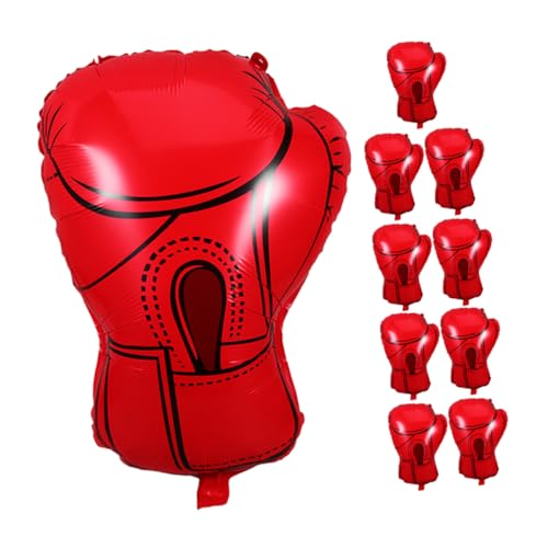 Cabilock 10 Stück Boxhandschuh Folienballons aus Aluminiumfolie Automatische Selbstsiegelung Sportliche Geburtstags und Wrestling Party Deko für Fans und Sportveranstaltungen Cabilock 10 Stück Boxhandschuh Folienballons aus Aluminiumfolie Automatische Selbstsiegelung Sportliche Geburtstags und Wrestling Party Deko für Fans und Sportveranstaltungen von Cabilock