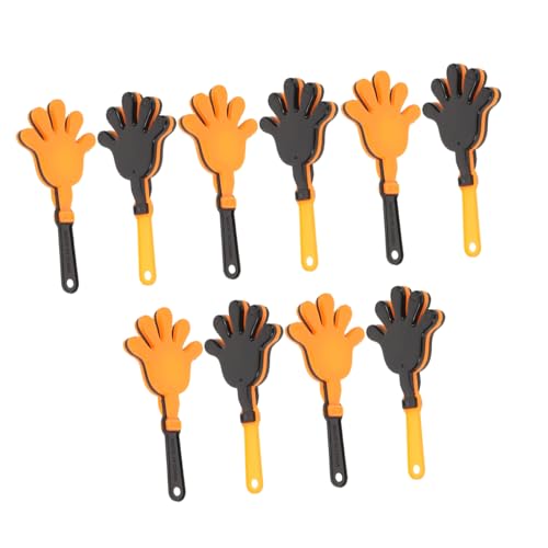 Cabilock 10 Stück Klöppel Fußballklöppel Klappenarmband Gastgeschenke zum Jubeln Partygunst farbige Handklöppel Geräuschemacher Klöppel Krachmacher Handklapper Plastik Cabilock 10 Stück Klöppel Fußballklöppel Klappenarmband Gastgeschenke zum Jubeln Partygunst farbige Handklöppel Geräuschemacher Klöppel Krachmacher Handklapper Plastik von Cabilock