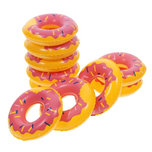 Cabilock 10 Stück Mini Schwimmringe Bunte Deko für Puppenhaus und Fotografie Wasserspielzeug für Leicht Platzsparend für Kreative Spielwelten Cabilock 10 Stück Mini Schwimmringe Bunte Deko für Puppenhaus und Fotografie Wasserspielzeug für Leicht Platzsparend für Kreative Spielwelten von Cabilock