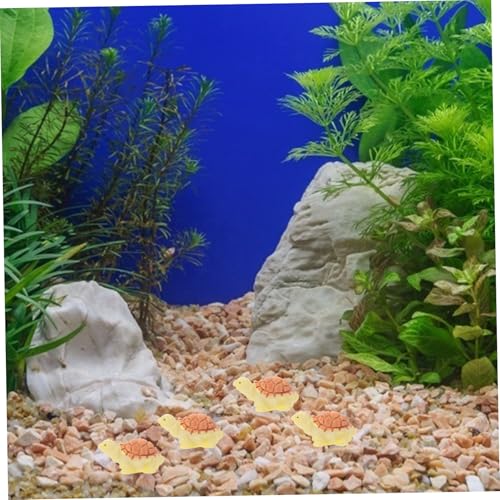 Cabilock 10 Stück Teiliges Künstliche Schildkröten Aquariumdeko Harz Miniatur Landschaftsornamente Naturgetreu Lebensecht Gelb für Mikroaquarien und Reptilienbecken Dekoration Cabilock 10 Stück Teiliges Künstliche Schildkröten Aquariumdeko Harz Miniatur Landschaftsornamente Naturgetreu Lebensecht Gelb für Mikroaquarien und Reptilienbecken Dekoration von Cabilock
