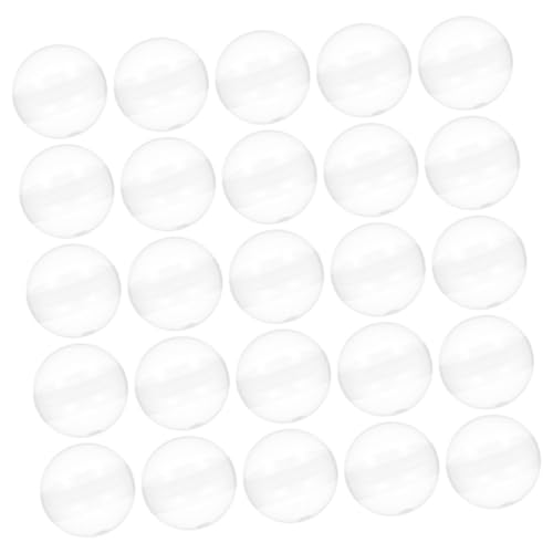 Cabilock 100 Pcs Clear -automaten -kapseln Für DIY -Spielzeug -süßigkeiten -verkaufsautomaten Leere Kapseln Nachfüllbare Kugeln Abgerundetes Leeres Spielzeug Abgerundet von Cabilock