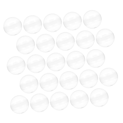 Cabilock 100 Stück Muscheln Zum Basteln Leere Runde Verkaufskapseln Partygeschenke Füller Verkaufsautomaten Runde Kapseln Osterparty Miniatur Muscheln Bastelkunststoff von Cabilock