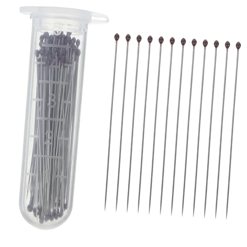 Cabilock 100 Stück Probenfixierungsstift Flügel Insekt Montage montieren Bausatz Anzeige Führung Festsetzung Entomologie Ersatz Schmetterling Werkzeug Rostfreier Stahl Silver von Cabilock