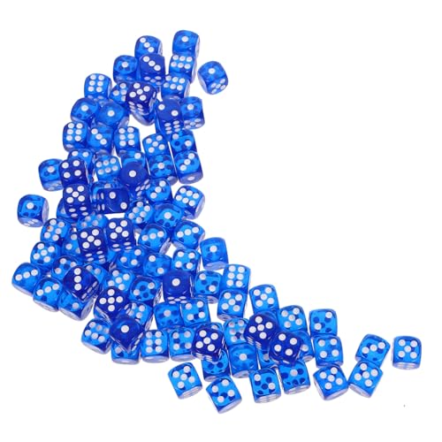 Cabilock 100 Stück Seitige Spielwürfel für Brettspiele Party Zubehör Leicht und Tragbar Familienfeiern Bars und Spieleabende Cabilock 100 Stück Seitige Spielwürfel für Brettspiele Party Zubehör Leicht und Tragbar Familienfeiern Bars und Spieleabende von Cabilock
