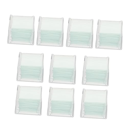 Cabilock 1000Stücke Mikroskop Deckgläser Boxen Leere Objektträger Aus Optischem Für Biologische Mikroskopproben Sicher Für Mikroskope Cabilock 1000Stücke Mikroskop Deckgläser Boxen Leere Objektträger Aus Optischem Für Biologische Mikroskopproben Sicher Für Mikroskope von Cabilock