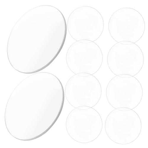 Cabilock 10Stücke Konvexe Optische Linsen Acryllinse Für Vergrößerung Für Experimente Lupenzubehör von Cabilock