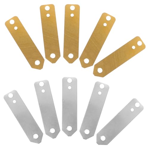 Cabilock 10Stücke Zink Kupferelektroden Für Fruchtbatterie Experimente Teiliges Aus Zinkanoden Kupferanoden Für Kreative Lernprojekte DIY Elektrizitätsforschung Cabilock 10Stücke Zink Kupferelektroden Für Fruchtbatterie Experimente Teiliges Aus Zinkanoden Kupferanoden Für Kreative Lernprojekte DIY Elektrizitätsforschung von Cabilock