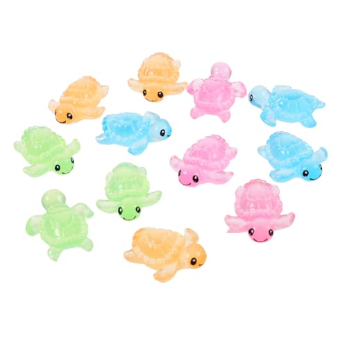 Cabilock 12 Stücke Schildkröte Figuren Mini Turtles Dekoration Leuchtende Schildkröte Ornamente Für Home Aquarium Cabilock 12 Stücke Schildkröte Figuren Mini Turtles Dekoration Leuchtende Schildkröte Ornamente Für Home Aquarium von Cabilock
