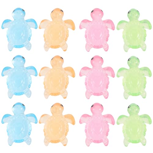 Cabilock Mini-schildkröten-Figuren-Set 12-teilig Im Dunkeln Leuchtende Schildkröten-Dekorationen Einzigartige Heimdekoration Für Schreibtisch Und Aquarium Cabilock Mini-schildkröten-Figuren-Set 12-teilig Im Dunkeln Leuchtende Schildkröten-Dekorationen Einzigartige Heimdekoration Für Schreibtisch Und Aquarium von Cabilock