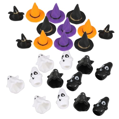 Cabilock Ornament 12er-Pack Halloween-hexenhüte Mit Geistern Für Bonsai-mini-Dorf- Cabilock Ornament 12er-Pack Halloween-hexenhüte Mit Geistern Für Bonsai-mini-Dorf- von Cabilock