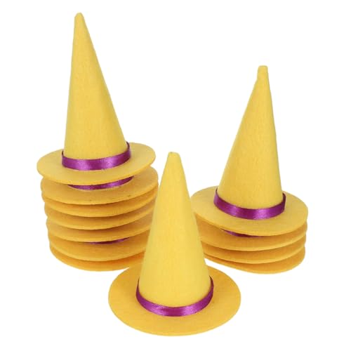 Cabilock 12 Stück Filz Halloween Flaschenstopper für Kreative Partys und Bastelprojekte Dekoration für Kostümpartys und Feierlichkeiten von Cabilock