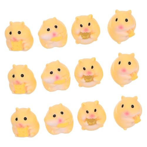 Cabilock 12 Stück Mini Hamster Figuren Niedliche Tierfiguren aus Harz für Märchengärten Geburtstagskuchen Dekorationen Kleine Tier Spielzeuge für Kreative DIY Projekte Cabilock 12 Stück Mini Hamster Figuren Niedliche Tierfiguren aus Harz für Märchengärten Geburtstagskuchen Dekorationen Kleine Tier Spielzeuge für Kreative DIY Projekte von Cabilock