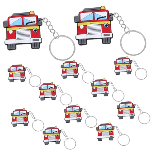Cabilock 12 Stück Teiliges Feuerwehr-schlüsselanhänger Feuerwehrmann-motiv Lustige Feuerwehrparty-deko Praktische Schlüsselanhänger für Kindergeburtstag als Geschenk Rucksack Autoschmuck Cabilock 12 Stück Teiliges Feuerwehr-schlüsselanhänger Feuerwehrmann-motiv Lustige Feuerwehrparty-deko Praktische Schlüsselanhänger für Kindergeburtstag als Geschenk Rucksack Autoschmuck von Cabilock