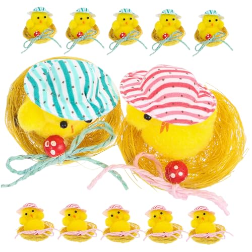 Cabilock 12 Stück Teiliges Niedliche Plüschküken Osterdekoration Weiche Stoffküken Langlebige Home Plush Chick Figuren Festliche Osterdeko Cabilock 12 Stück Teiliges Niedliche Plüschküken Osterdekoration Weiche Stoffküken Langlebige Home Plush Chick Figuren Festliche Osterdeko von Cabilock