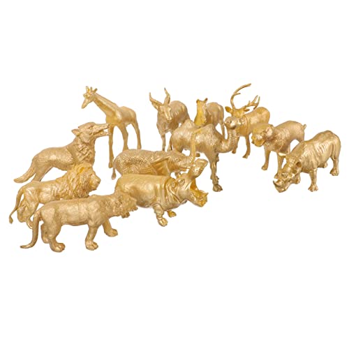 Cabilock 12 Stück Teiliges Set Waldtiere Spielfiguren aus Kunststoff Realistische Dschungel Tierfiguren für Sandkasten Mikro Landschaft Dekoration Leicht Langlebig für Tischdeko und Garten Cabilock 12 Stück Teiliges Set Waldtiere Spielfiguren aus Kunststoff Realistische Dschungel Tierfiguren für Sandkasten Mikro Landschaft Dekoration Leicht Langlebig für Tischdeko und Garten von Cabilock