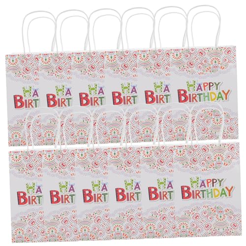 Cabilock 12St Geschenktasche party kinderparty bonbontüte sets geschenksets Süßigkeitenbeutel Süßigkeitentüten für Partys kleine Geburtstagstüten Geschenkbehälter Papier von Cabilock