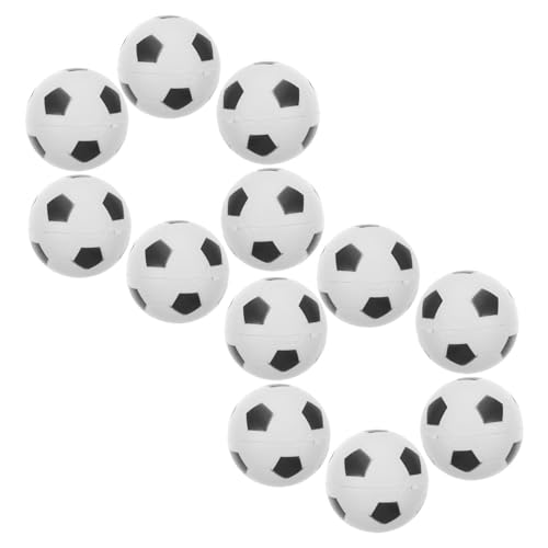 Cabilock 12Stücke Mini Fußbälle aus PU Quetschspielzeug für Stressabbau für Ballspiele zu Hause Fördert und Soziale Fähigkeiten Cabilock 12Stücke Mini Fußbälle aus PU Quetschspielzeug für Stressabbau für Ballspiele zu Hause Fördert und Soziale Fähigkeiten von Cabilock