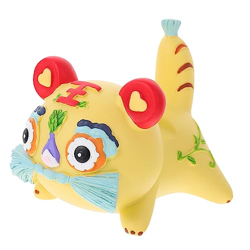 Cabilock Charmante Neujahrsdekoration 1 Stück Kunstharz Tiger-Maskottchen Einzigartiges Design Sicher Für Die Innendekoration Cabilock Charmante Neujahrsdekoration 1 Stück Kunstharz Tiger-Maskottchen Einzigartiges Design Sicher Für Die Innendekoration von Cabilock
