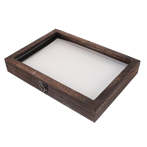 Cabilock 1Satz Holz Display Box für Insektenproben mit Deckel Hochwertigem Metallverschluss für Sammlungen Schmuck Praktisch für Dauerhaften Cabilock 1Satz Holz Display Box für Insektenproben mit Deckel Hochwertigem Metallverschluss für Sammlungen Schmuck Praktisch für Dauerhaften von Cabilock