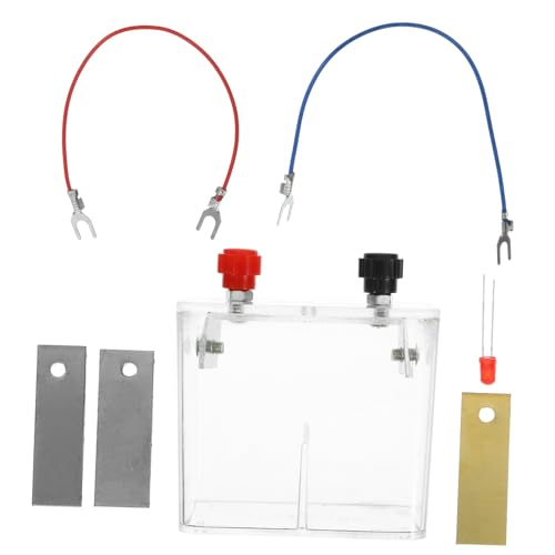 Cabilock 1Satz Kartoffelbatterie Experimentierset Physik Experimentierset Mit Eisenblech Für Wissenschaftsprojekte Fruchtbatterie Experimente von Cabilock