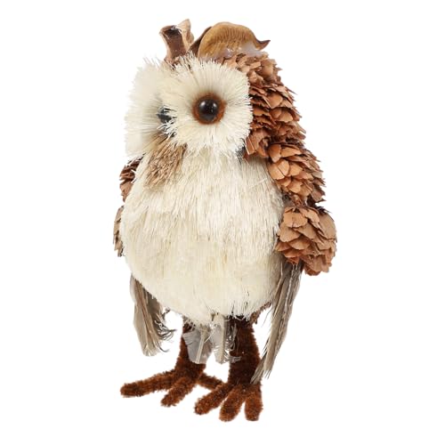 Cabilock 1Stk Eulenverzierung Eulenhaus Eule Buchstützen Eulenfiguren hängende Eule realistische Eule wohnzimmerdeko polsterelemente Weben Handwerk Vogeldekor Desktop-Szene schmücken Gras Cabilock 1Stk Eulenverzierung Eulenhaus Eule Buchstützen Eulenfiguren hängende Eule realistische Eule wohnzimmerdeko polsterelemente Weben Handwerk Vogeldekor Desktop-Szene schmücken Gras von Cabilock