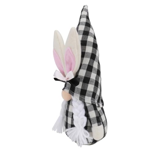 Cabilock 1stk Kaninchen Türstopper Zarter Puppenschmuck Hasenornament Gnom Plüschzwerg Ausgestopfter Hase Aus Plüsch Plüschtiere Plüschhasen Osterschmuck Stoff von Cabilock