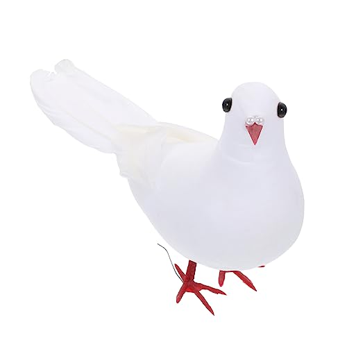 Cabilock 1stk Simulierte Friedenstaube Fuchs Schaumvogel Ausgestopfte Taube Schaumtaubenvögel Gartenschmuck Gefälschte Handwerkliche Taube Schmetterlingskuchendekorationen Solar- Feder Weiß Cabilock 1stk Simulierte Friedenstaube Fuchs Schaumvogel Ausgestopfte Taube Schaumtaubenvögel Gartenschmuck Gefälschte Handwerkliche Taube Schmetterlingskuchendekorationen Solar- Feder Weiß von Cabilock
