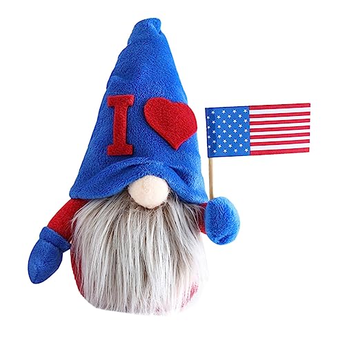 Cabilock 1stk Unabhängigkeitstag Puppe GNOME Weihnachtsschmuck Flauschige Kuscheltiere Plüschtier Girlande Aus Künstlichen Blumen Stofftier Für Plüschpuppe Glyzinien Füllwatte Cabilock 1stk Unabhängigkeitstag Puppe GNOME Weihnachtsschmuck Flauschige Kuscheltiere Plüschtier Girlande Aus Künstlichen Blumen Stofftier Für Plüschpuppe Glyzinien Füllwatte von Cabilock