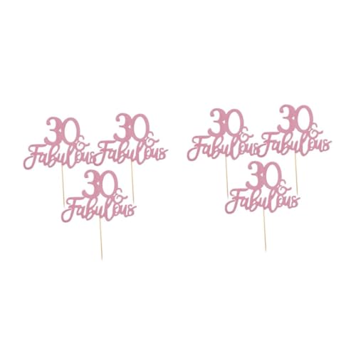 Cabilock 2 Sätze Geburtstagstorte Einfügen Schmetterling Party Dekorationen Geburtstag Topper Kuchendekorationen in Roségold Partydekorationen 30. Geburtstag Papier Rose Gold 3 Stück * 2 Cabilock 2 Sätze Geburtstagstorte Einfügen Schmetterling Party Dekorationen Geburtstag Topper Kuchendekorationen in Roségold Partydekorationen 30. Geburtstag Papier Rose Gold 3 Stück * 2 von Cabilock