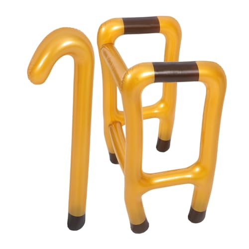 Cabilock 2 Stück Aufblasbare Gehhilfe Teilig Gehstock Partydeko Halloween Kostüm Requisit Leicht Robust Cabilock 2 Stück Aufblasbare Gehhilfe Teilig Gehstock Partydeko Halloween Kostüm Requisit Leicht Robust von Cabilock