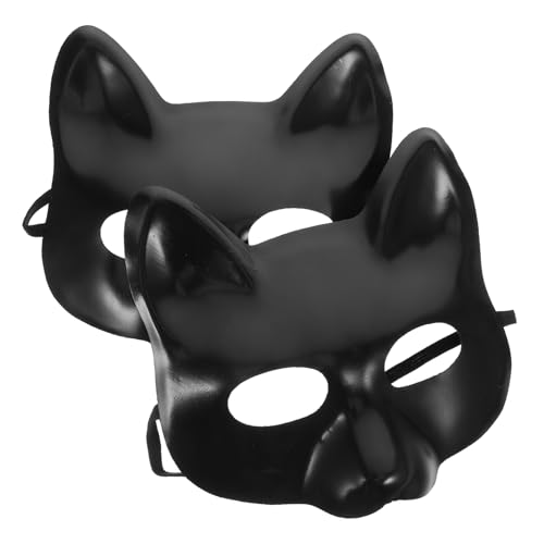 Cabilock 2 Stück DIY Katzenmasken aus Weißem Papier Tiergesicht Masken zum Bemalen Unbemalte Fuchs und Katzenmasken für Halloween Karneval Maskerade Party Kreative Bastelideen Cabilock 2 Stück DIY Katzenmasken aus Weißem Papier Tiergesicht Masken zum Bemalen Unbemalte Fuchs und Katzenmasken für Halloween Karneval Maskerade Party Kreative Bastelideen von Cabilock