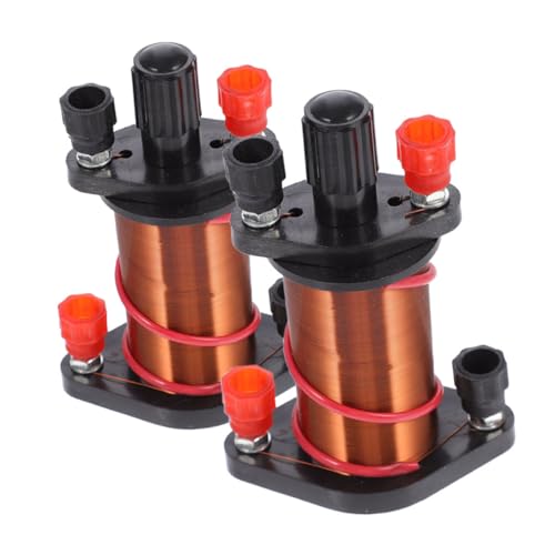 Cabilock 2 Stück Elektromagnetisches Induktionssolenoid Experimente Physik Demonstration Lehrhilfsspule Material elektromagnetische Induktionsspule Kupferspule Lehrspule von Cabilock