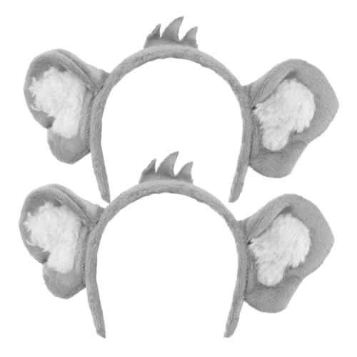 Cabilock 2 Stück Haarreifen Für Koala Kostüm Für Koala Kostüm Zootier Stirnbänder Zootier Ohren Tier Make Up Stirnband Koala Ohren Haarband Mini Koala Cabilock 2 Stück Haarreifen Für Koala Kostüm Für Koala Kostüm Zootier Stirnbänder Zootier Ohren Tier Make Up Stirnband Koala Ohren Haarband Mini Koala von Cabilock