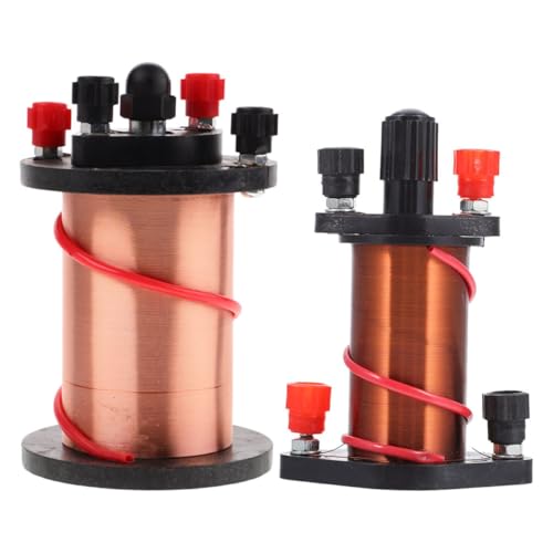 Cabilock 2 Stück Induktionsspulen Für Physikalische Experimente Im Klassenzimmer Induktionsspulen Elektromagnet Kit Wissenschaftliche Elektromagnetische Induktionsspule Kupfer Für Das von Cabilock