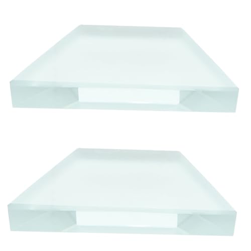 Cabilock 2 Stück Optische Glasziegel Laborset Physikalische Optische Linse Glassteine Geräte Für Physikalische Experimente Hilfsmittel Für Den Physikunterricht Lehrapparat Lehrstütze Cabilock 2 Stück Optische Glasziegel Laborset Physikalische Optische Linse Glassteine Geräte Für Physikalische Experimente Hilfsmittel Für Den Physikunterricht Lehrapparat Lehrstütze von Cabilock