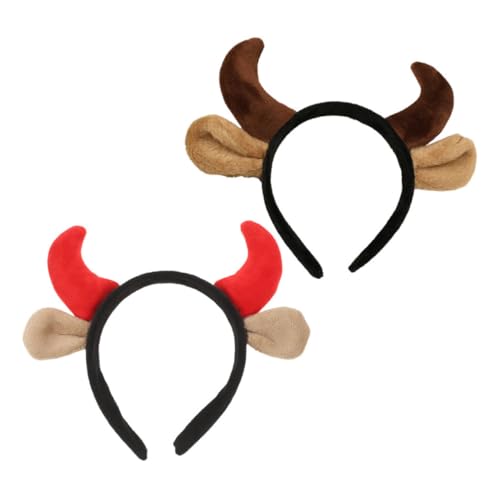 Cabilock Einzigartige Haardekoration 2 Stück Stirnband Aus Kuhhorn Für Jungen Und Mädchen Die Party-haardekoration Durchführen Cabilock Einzigartige Haardekoration 2 Stück Stirnband Aus Kuhhorn Für Jungen Und Mädchen Die Party-haardekoration Durchführen von Cabilock