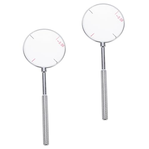 Cabilock 2 Stück Professionelles Kreuzzylinder Optometrie werkzeug aus Hochwertigem Optischem und Leichtes Kompaktes Design für Brillengeschäfte und Augenoptiker Präzise von Cabilock