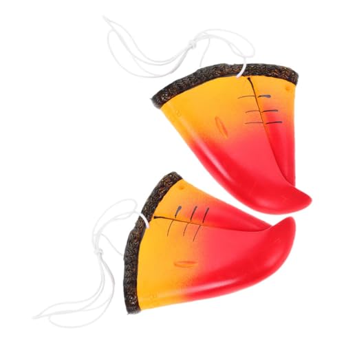 Cabilock 2 Stück Realistische Papageien-Nasenmaske Für Tier-Cosplay-Partys Und Bühnenauftritte Wiederverwendbare Vogelschnabel-Kostümnase Für Kinder Und Erwachsene Cabilock 2 Stück Realistische Papageien-Nasenmaske Für Tier-Cosplay-Partys Und Bühnenauftritte Wiederverwendbare Vogelschnabel-Kostümnase Für Kinder Und Erwachsene von Cabilock