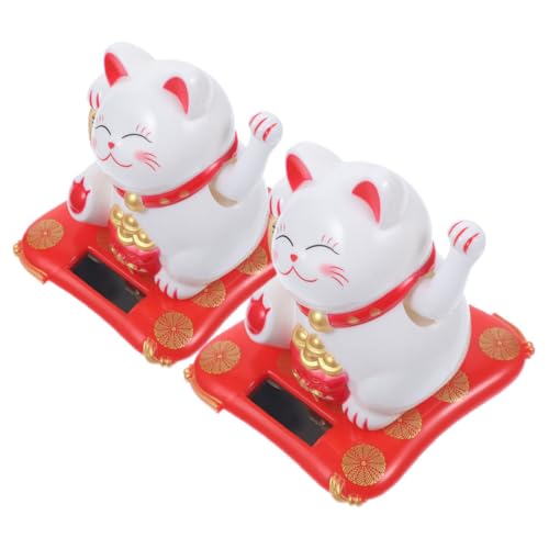 Cabilock Dekorative Solar Winken Arm Handwerk Statue Für Home Office Auto Japanischen Stil Katze Figur Cabilock Dekorative Solar Winken Arm Handwerk Statue Für Home Office Auto Japanischen Stil Katze Figur von Cabilock