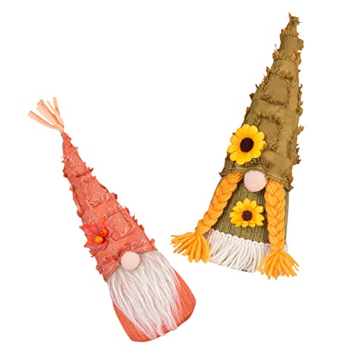 Cabilock 2 Stück Teiliges Gnom Puppen mit Ahornblatt und Sonnenblumenmotiv Dekofiguren für Erntedankfest und Herbstparty Gesichtslose Rudolph für Haus und Tischdekoration Cabilock 2 Stück Teiliges Gnom Puppen mit Ahornblatt und Sonnenblumenmotiv Dekofiguren für Erntedankfest und Herbstparty Gesichtslose Rudolph für Haus und Tischdekoration von Cabilock