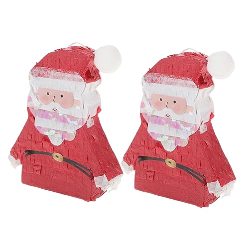 Cabilock 2 Stück Weihnachts Piñata Santa Claus Dekoration für Festliche Feiern Süßigkeitenfüllung und Partyspiel für Weihnachtsfeiern und Zusammenkünfte Cabilock 2 Stück Weihnachts Piñata Santa Claus Dekoration für Festliche Feiern Süßigkeitenfüllung und Partyspiel für Weihnachtsfeiern und Zusammenkünfte von Cabilock