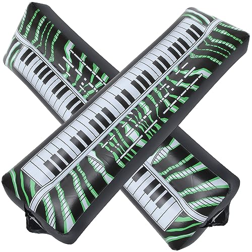 Cabilock 2 Stücke Aufblasbare Instrumente Aufblasbare Elektronische Tastaturen Blow Up Tastatur Für Rock Musik Party Requisiten Favor Cabilock 2 Stücke Aufblasbare Instrumente Aufblasbare Elektronische Tastaturen Blow Up Tastatur Für Rock Musik Party Requisiten Favor von Cabilock