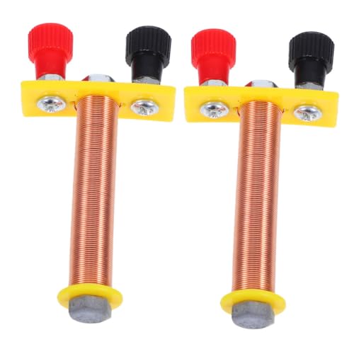 Cabilock 2 Stücke Elektromagnetischer Magnet Experimentelle Spule Physikalische Versuchsausrüstung Lehrmittel Spule Für Elektromagnetische Experimente Physikspielzeug Für Erwachsene Kupfer von Cabilock
