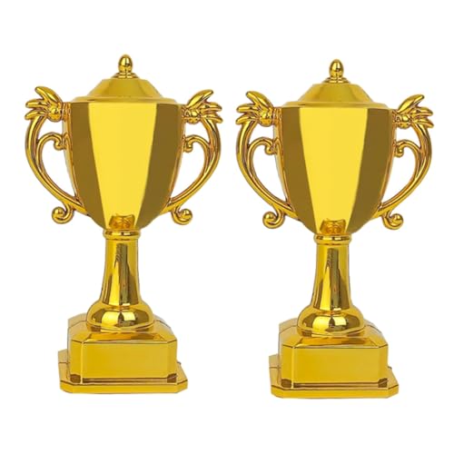 Cabilock 2 Teiliger Trophäenpreis Puppenhaus Minitrophäe Für – Für Partydekorationen Rollenspiele Und Heimspielzimmer – Verleiht Miniaturszenen Eine Realistische Note von Cabilock