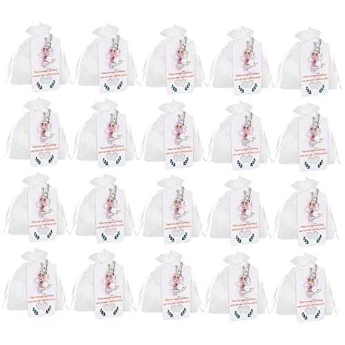 Cabilock 20 Sätze Schlüsselanhänger als Dankeschön für Ärzte und Pflegepersonal Aufbew Bags und Tags für an Kollegen Dekoration von Cabilock