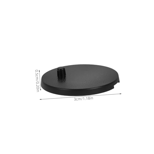Cabilock 20 Stück Actionfigur Ständer Kunststoff Display Basis Runde Modell Stützständer Für Sammelfiguren Puppenständer Transparent Robust Vielseitig Kompatibel von Cabilock