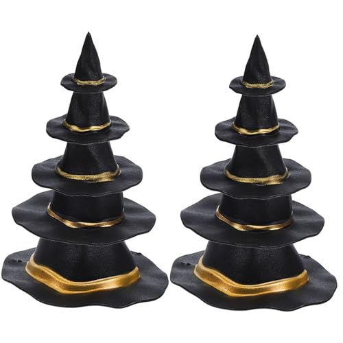 Cabilock 20 Stück Hexenhüte für Halloween Dekoration DIY Bastelhüte für Puppenhäuser Verzierungen für Partys und Besondere Anlässe Cabilock 20 Stück Hexenhüte für Halloween Dekoration DIY Bastelhüte für Puppenhäuser Verzierungen für Partys und Besondere Anlässe von Cabilock